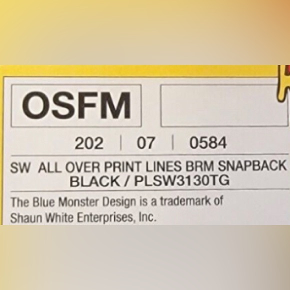 CLEARANCE ~ Retro 80’s Shaun White Hat Youth Size Adjustable Snapback - Picture 10 of 10